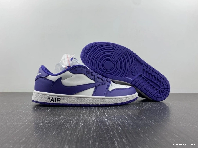 Boostmaster lin X X CUSTOM OFF-WHITE SCOTT 1 AIR TRAVIS JORDAN DM7890-386 0715